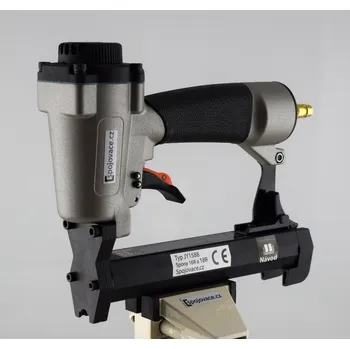 Sponkovačka Spojovače.cz Pneumatická sponkovačka na přichycování kabelů do dřeva, zdi a betonu typ JY1588, Spojovace