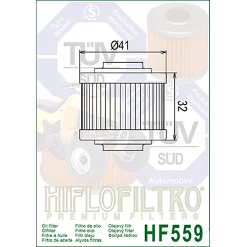 Olejový filtr HIFLO Olejový filtr HF559