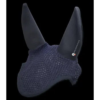 Koňská maska proti hmyzu Čabraka Waldhausen Quiet pohlcující zvuk Barva: Modrá, Velikost: Full