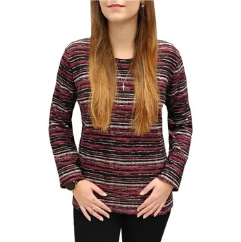 Dámská halenka Halenka Pratto černo-červená (svetřík) velikost pratto: 52