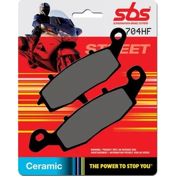 Brzdová destička Brzdové destičky SBS MOTO