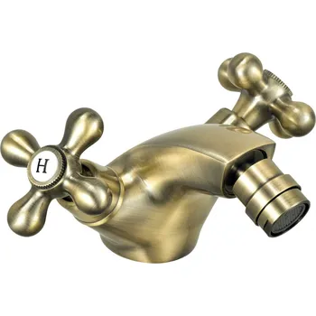 Vodovodní baterie Vodovodní baterie Novaservis Ferro Antica stojánková bidetová, bronz