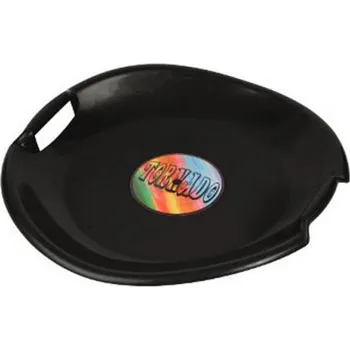 Talíř Sáňkovací talíř Tornádo, černý, 54cm