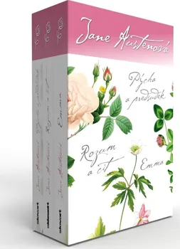 Pýcha a předsudek, Rozum a cit, Emma - Jane Austenová (2021, pevná, box 3 knihy)