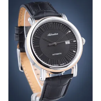 Hodinky Pánské hodinky Adriatica Automatic A8272.R264A A8272.R264A