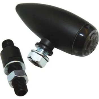 Osvětlení pro motocykl HIGHSIDER LED moto zadní světlo MICRO-BULLET kouřové