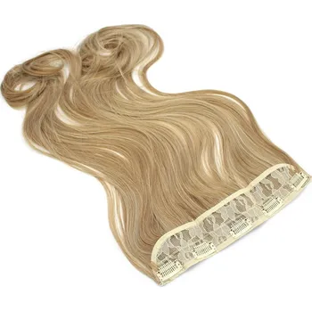 Příčesek Clip pás kanekalon 60cm vlnitý - světlý melír