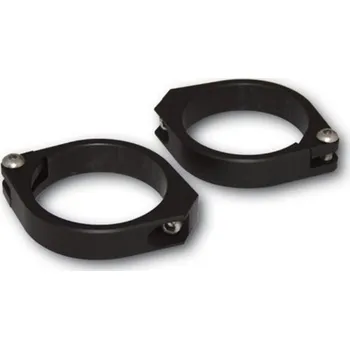 Osvětlení pro motocykl HIGHSIDER Alu spony na trubky přední vidlice,47+49+50+52+54 mm černé