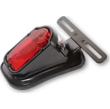 Osvětlení pro motocykl SHIN YO moto zadní světlo Tombstone černé