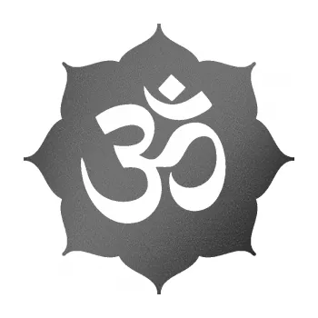 samolepka Náboženský symbol Hinduismus Óm 002 (41 - grafitová metalíza) SAMOLEPKA NA AUTO, NÁLEPKA, FÓLIE, POLEP, TUNING, VLASTNÍ TEXT, TISK, AUTOSAMOLEPKY.cz, POLEPY, OBRÁZEK, LOGO, 3D STICKERS