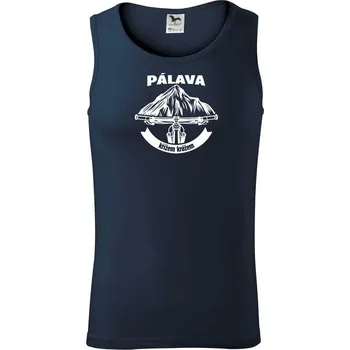 Pálava křížem krážem - Tílko pánské Core - L ( Námořní modrá (velmi tmavá - téměř černá) )