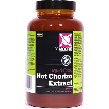 Návnadová surovina CC Moore Liquid Food 500 ml Hot Chorizo