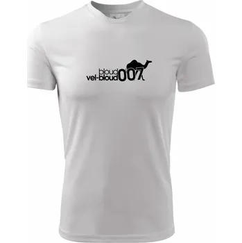 Chlapecké tričko Velbloud 007 - Dětské triko sportovní (dresovina) - 122 cm/6 let ( Bílá )