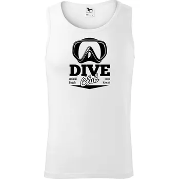 Pánské termoprádlo Dive club - waikiki - Tílko pánské Core - S ( Bílá )