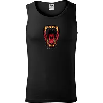 Pánské termoprádlo Krvavá pusa - Tílko pánské Core - 2XL ( Černá )