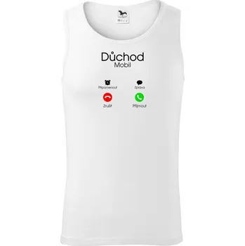 Pánské termoprádlo Důchod volá - Tílko pánské Core - L ( Bílá )