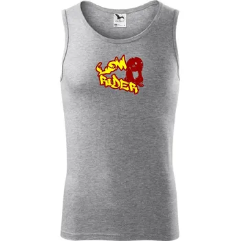 Jezevčík Low Rider - Tílko pánské Core - XL ( Tmavě šedý melír )