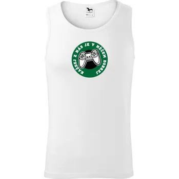 Každej z nás je v něčem dobrej - Tílko pánské Core - 2XL ( Bílá )