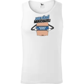 Beton - Malta jsem pěkně namíchnutá - Tílko pánské Core - 2XL ( Bílá )