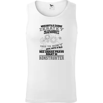 Pánská móda Konstruktér zkratky - Tílko pánské Core - XL ( Bílá )