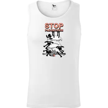 Stop padouchům (Hana-creative) - Tílko pánské Core - L ( Bílá )