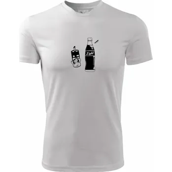 Chlapecké tričko Smutná cukřenka - Dětské triko sportovní (dresovina) - 146 cm/10 let ( Bílá )