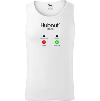 Hubnutí volá - Tílko pánské Core - L ( Bílá )