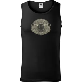 Ovce kresba - Tílko pánské Core - 2XL ( Černá )