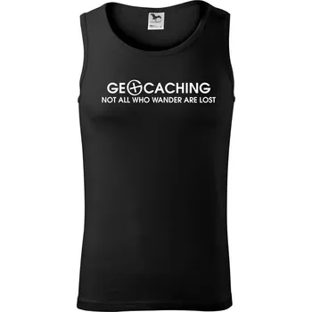 Pánské termoprádlo Geocaching lost - Tílko pánské Core - 2XL ( Černá )