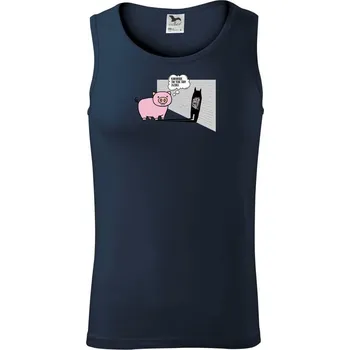 Zazděný kamarád - Tílko pánské Core - L ( Námořní modrá (velmi tmavá - téměř černá) )