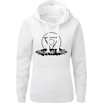 Dámská mikina Dámská mikina s kapucí DNB Shape Velikost: L, Barva: Bílá