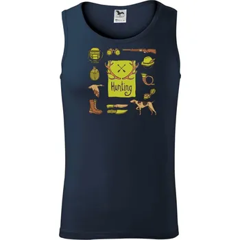 Hunting equipment - Tílko pánské Core - M ( Námořní modrá (velmi tmavá - téměř černá) )