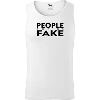 Fake people - Tílko pánské Core - 2XL ( Bílá )