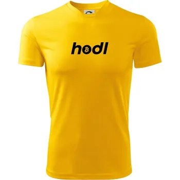 Chlapecké tričko Hodl - Dětské triko sportovní (dresovina) - 146 cm/10 let ( Žlutá )