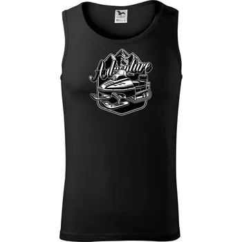 Pánské termoprádlo Sněžný skútr Adventure - Tílko pánské Core - XL ( Černá )