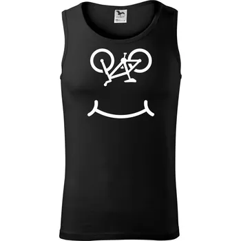 Kolo úsměv - Tílko pánské Core - L ( Černá )