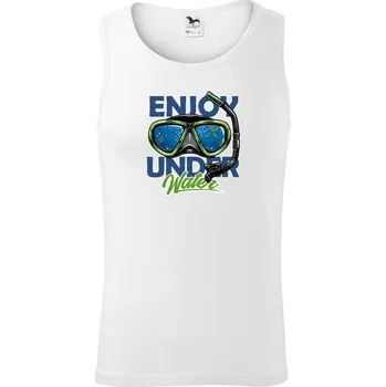 Enjoy Under Water - Tílko pánské Core - S ( Bílá )