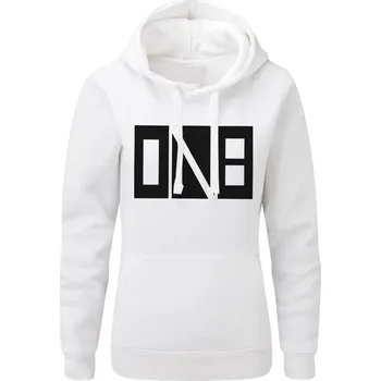 Dámská mikina Dámská mikina s kapucí DNB Desk Velikost: L, Barva: Bílá