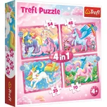 Trefl Jednorožci a kouzla 4v1…