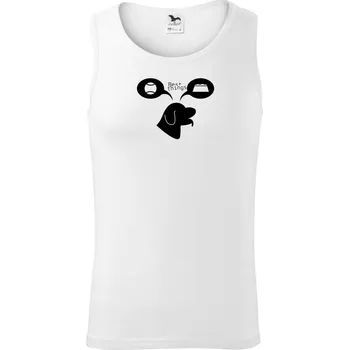 Best things - pes - Tílko pánské Core - M ( Bílá )