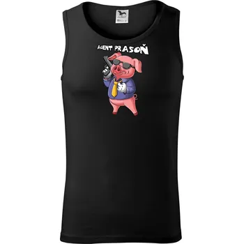 Agent prasoň - Tílko pánské Core - 2XL ( Černá )