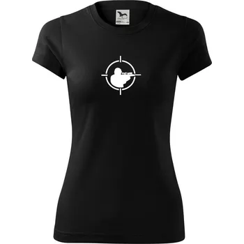 Dámské tričko Paintball zaměřovač - Dámské Fantasy sportovní (dresovina) - S ( Černá )