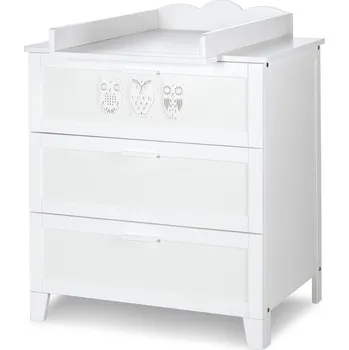 přebalovací pult a komoda Klupš Marsell komoda bílá