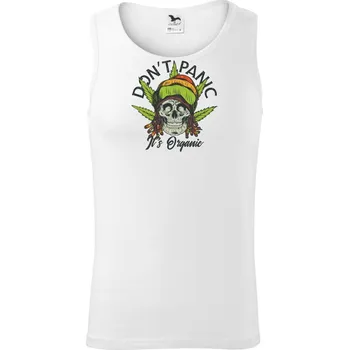 Don't panic it's organic - Tílko pánské Core - S ( Bílá )