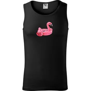 Nafukovací plameňák - Tílko pánské Core - 2XL ( Černá )