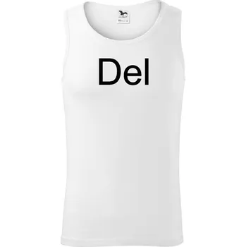 Del - Tílko pánské Core - S ( Bílá )