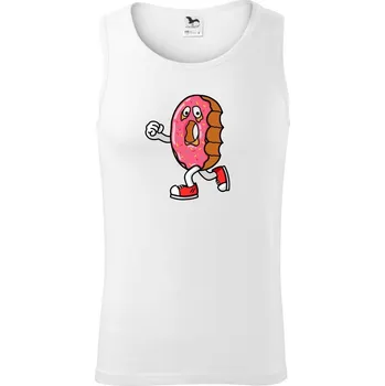 Nakousnutý donut - Tílko pánské Core - XL ( Bílá )