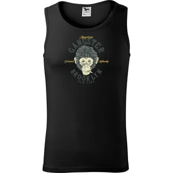 Gangster Brooklyn Authority - Tílko pánské Core - L ( Černá )