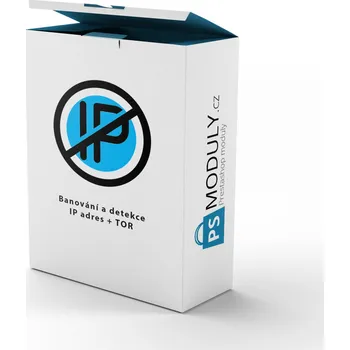 PrestaShop modul Banování a detekce IP adres + TOR