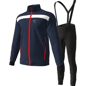 Běžecké oblečení Halti Oslo M XCT Softshell modrá 21TXH-086-0599-U39 L